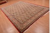 Yazd Green Hand Knotted 82 X 114 Area Rug 134-108985 Thumb 3