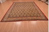 Yazd Green Hand Knotted 82 X 114 Area Rug 134-108985 Thumb 4