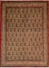 Yazd Green Hand Knotted 82 X 114  Area Rug 134-108985 Thumb 0