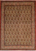 Yazd Green Hand Knotted 82 X 114 Area Rug 134-108985 Thumb 0
