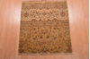 Modern Beige Square Hand Knotted 20 X 23  Area Rug 100-108987 Thumb 1