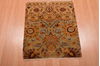 Modern Beige Square Hand Knotted 20 X 25  Area Rug 100-108988 Thumb 2