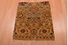 Modern Beige Square Hand Knotted 20 X 25  Area Rug 100-108988 Thumb 4