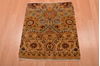 Modern Beige Square Hand Knotted 20 X 25  Area Rug 100-108988 Thumb 4