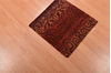 Modern Red Hand Knotted 16 X 17 Area Rug 100-108989 Thumb 2