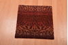 Modern Red Hand Knotted 16 X 17 Area Rug 100-108989 Thumb 3