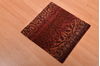 Modern Red Hand Knotted 16 X 17 Area Rug 100-108989 Thumb 4