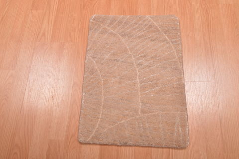 Modern Beige Hand Knotted 14 X 20 Area Rug 100-108990 Image 1