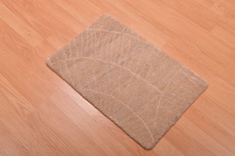 Modern Beige Hand Knotted 14 X 20 Area Rug 100-108990 Image 3