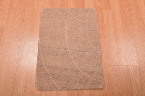 Modern Beige Hand Knotted 14 X 20 Area Rug 100-108990 Image 4