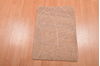 Modern Beige Hand Knotted 14 X 20 Area Rug 100-108990 Thumb 1