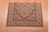 Modern Beige Square Hand Knotted 16 X 21  Area Rug 100-108993 Thumb 4