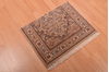 Modern Beige Square Hand Knotted 16 X 21  Area Rug 100-108993 Thumb 5
