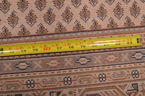 Modern Beige Hand Knotted 14 X 20 Area Rug 100-108995 Image 6