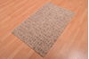 Modern Beige Hand Knotted 28 X 40  Area Rug 100-108996 Thumb 2