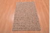 Modern Beige Hand Knotted 28 X 40  Area Rug 100-108996 Thumb 4