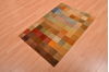 Modern Multicolor Hand Knotted 28 X 310  Area Rug 100-108998 Thumb 2