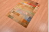 Modern Multicolor Hand Knotted 28 X 310  Area Rug 100-108998 Thumb 5