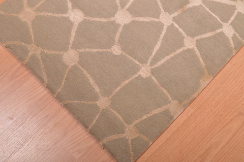 Modern Blue Hand Knotted 20 X 30 Area Rug 100-109000 Image 5