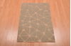 Modern Blue Hand Knotted 20 X 30  Area Rug 100-109000 Thumb 2