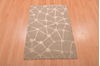 Modern Blue Hand Knotted 20 X 30 Area Rug 100-109000 Thumb 4