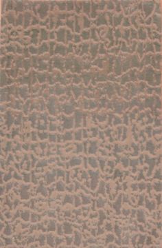 Nepali Modern Blue Rectangle 3x4 ft Wool Carpet 109001