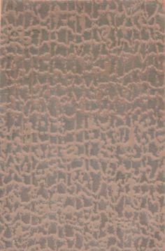 Nepali Modern Blue Rectangle 3x4 ft Wool Carpet 109001