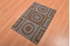 Modern Blue Hand Knotted 20 X 30  Area Rug 100-109002 Thumb 2