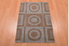 Modern Blue Hand Knotted 20 X 30 Area Rug 100-109002 Thumb 4