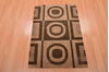 Modern Brown Hand Knotted 20 X 30  Area Rug 100-109004 Thumb 4