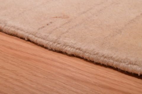 Gabbeh Beige Hand Knotted 52 X 87 Area Rug 100-109006 Image 13