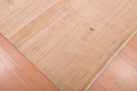 Gabbeh Beige Hand Knotted 52 X 87 Area Rug 100-109006 Image 8