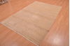 Gabbeh Beige Hand Knotted 52 X 87 Area Rug 100-109006 Thumb 4