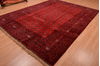 Khan Mohammadi Red Hand Knotted 84 X 110 Area Rug 100-109009 Thumb 8