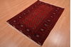 Khan Mohammadi Red Hand Knotted 43 X 61  Area Rug 100-109014 Thumb 2