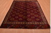 Baluch Red Hand Knotted 56 X 75  Area Rug 100-109015 Thumb 1