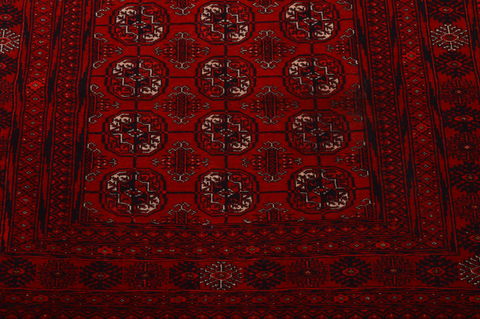 Khan Mohammadi Red Hand Knotted 40 X 61 Area Rug 100-109016 Image 10