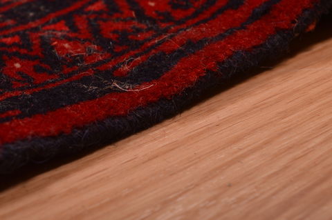 Khan Mohammadi Red Hand Knotted 40 X 61 Area Rug 100-109016 Image 12