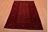 Khan Mohammadi Red Hand Knotted 40 X 61 Area Rug 100-109016 Thumb 1