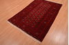 Khan Mohammadi Red Hand Knotted 40 X 61 Area Rug 100-109016 Thumb 2