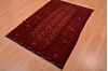 Khan Mohammadi Red Hand Knotted 40 X 61 Area Rug 100-109016 Thumb 5