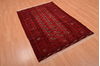 Khan Mohammadi Red Hand Knotted 40 X 61  Area Rug 100-109016 Thumb 6