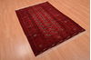 Khan Mohammadi Red Hand Knotted 40 X 61 Area Rug 100-109016 Thumb 6