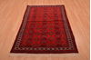 Khan Mohammadi Red Hand Knotted 39 X 56  Area Rug 100-109018 Thumb 3