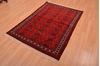 Khan Mohammadi Red Hand Knotted 39 X 56  Area Rug 100-109018 Thumb 4