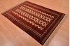 Khan Mohammadi Red Hand Knotted 45 X 64 Area Rug 100-109019 Thumb 3