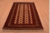Khan Mohammadi Red Hand Knotted 45 X 64  Area Rug 100-109019 Thumb 4