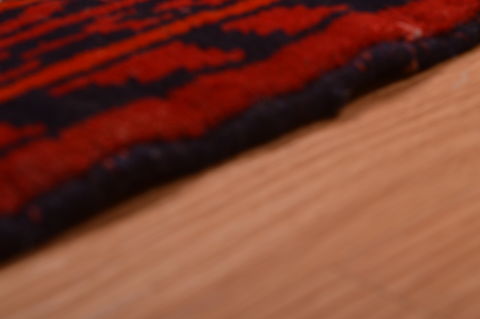 Khan Mohammadi Red Hand Knotted 40 X 51 Area Rug 100-109020 Image 12