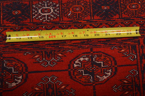 Khan Mohammadi Red Hand Knotted 40 X 51 Area Rug 100-109020 Image 15