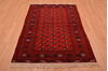 Khan Mohammadi Red Hand Knotted 40 X 51  Area Rug 100-109020 Thumb 4
